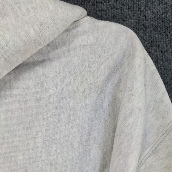 Champion Reverse Weave Men's Pullover Hoodie Gray Medium Libertas Big Logo - Picture 8 of 16